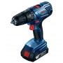 Акумулаторна бормашина Bosch ударна с 2 батерии и зарядно, 18 V, 2 Ah, 54 Nm, 1.5-13 мм, GSB 180-Li 0 601 9F8 307 Акумулаторна бормашина Bosch ударна с 2 батерии и зарядно, 18 V, 2 Ah, 54 Nm, 1.5-13 мм, GSB 180-Li 0 601 9F8 307