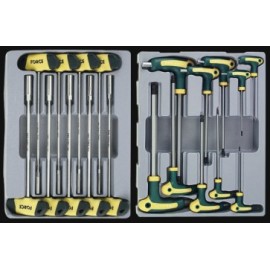 Инструментална количка 286ч. 10217R Force