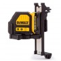 Нивелир DeWALT лазерен линеен с 2 лъча 30 м, 0.3 мм/м, DCE088D1G Нивелир DeWALT лазерен линеен с 2 лъча 30 м, 0.3 мм/м, DCE088D1G