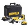 Ъглошлайф акумулаторен DEWALT DCG412M2 /18 V, 4 Ah, ф 125 мм/