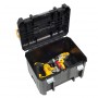 Куфар DeWALT за инструменти пластмасов 440х332х302 мм, черен, DWST1-71195