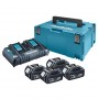 Батерия акумулаторна 18 V, 4 Ah BL1840 и зарядно устройство DC18RD Li-Ion Makita