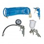 Комплект пневматични инструменти 4 части, KIT 4S Elektro maschinen 9600110 Комплект пневматични инструменти 4 части, KIT 4S Elektro maschinen 9600110