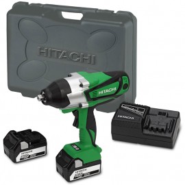 Гайковерт ударен акумулаторен Hitachi WR18DSHL /18 V, 5 Аh/