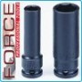Вложка 1/2" №19 шест.удължена ударна Force