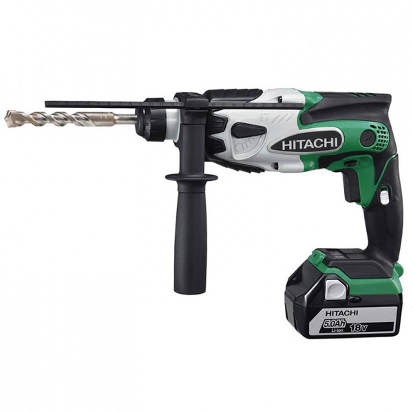 Перфоратор акумулаторен Hitachi DH18DSL /18 V, 5 Аh, 1.4 J/