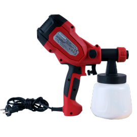 Пистолет бояджийски с ел. компресор RAIDER RD-SGC07 /400W, ф2.5мм, 900ml/