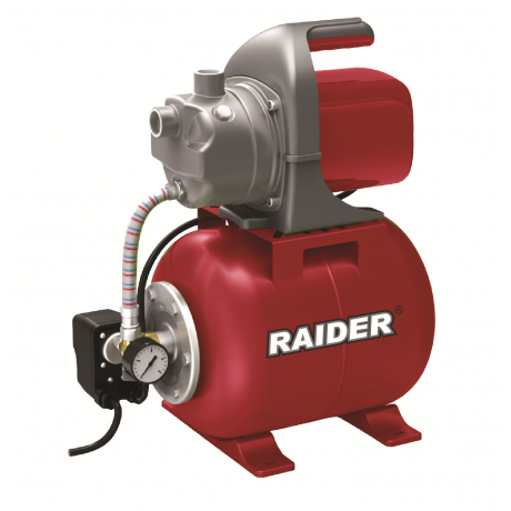Хидрофор RAIDER RD-WP1200J /1200W, 64 l/min, Н48м, 1"/