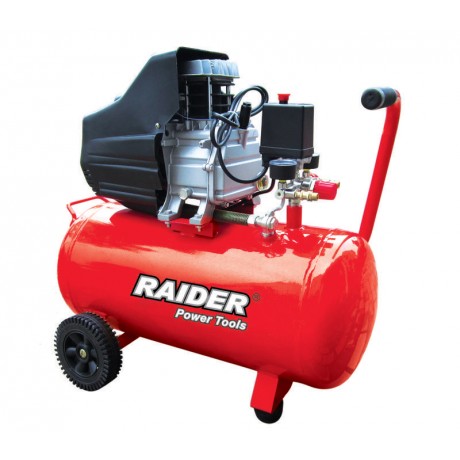 Компресор RAIDER RD-AC02 /1500W, 50л, 0.8 MPa/