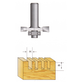 Фрезер за оберфреза Ø 31,75 мм с лагер RAIDER 14005
