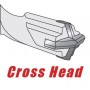 Свредло за бетон Ø 6,5х260 мм с SDS-plus опашка, 153659 Cross Head RAIDER