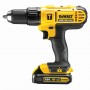 Бормашина винтоверт DeWALT акумулаторна ударна 18 V, 1.3 Ah, 42 Nm, 1.5-13 мм, DCD776C2 Бормашина винтоверт DeWALT акумулаторна ударна 18 V, 1.3 Ah, 42 Nm, 1.5-13 мм, DCD776C2