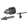 Патронник за бормашина 1/2”, 13 мм с ключ и адаптер SDS-plus RAIDER-999902