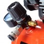 Компресор Black & Decker с електродвигател безмаслен 8 bar, 1.5 к.с., 6 л, 180 л/мин, BD195/6 NK