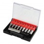 Комплект накрайник с битове Т-х, 10 броя Narex Bystrice 8578