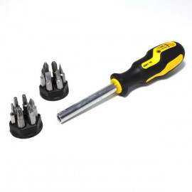 Комплект магнитна ръкохватка и накрайници SB/PH/PZ/TX, 13 броя Narex Bystrice 8801