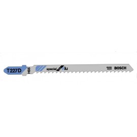 Нож за зеге за метал HSS 3.0х75 мм, 3 броя, T 227 D Bosch