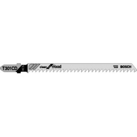 Нож за зеге Bosch с T-захват за дърво комплект 92/117 мм, праволинейно, T 301 CD Clean for Wood-2 608 637 591