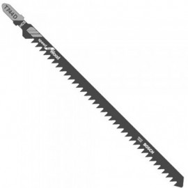 Нож за зеге Bosch с T-захват за дърво 155/180 мм, 6.35 TPI, праволинейно, T 744 D-2 608 663 314