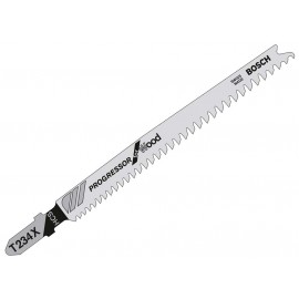 Нож за зеге Bosch с T-захват за дърво комплект 92/117 мм, 12.7-8.5 TPI, 5 бр., праволинейно, T 234 X- 2 608 633 528