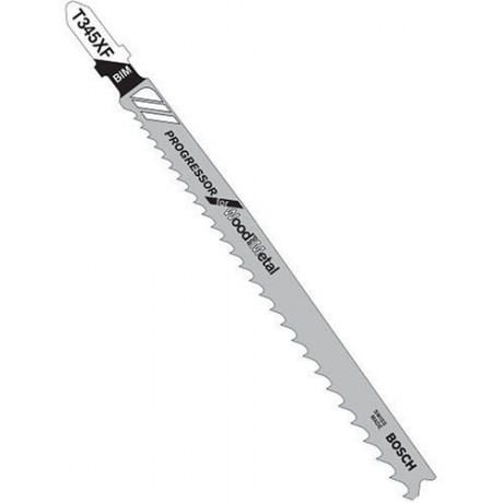 Нож за зеге BiM 2.4-5.0х107 мм, T 345 XF Bosch