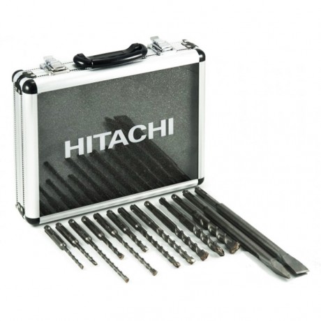 Шила, длета и свредла комплект SDS-plus, 13 броя, 402559 Hitachi
