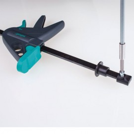 Стяга дърводелска 120/65 мм с пластмасови челюсти автоматична, 3036000 Wolfcraft