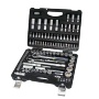 Гедоре 1/2”&1/4” 108 части, 4-32 мм SUPERLOCK Cr-V Topmaster 330316