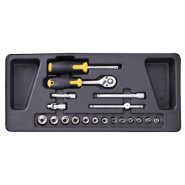 Количка за инструменти 7 чекмеджета, 220 части Topmaster 464100