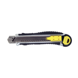 Нож макетен метален 18х170 мм с 5 резервни ножчета Topmaster 370116
