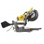 Циркуляр DeWALT настолен акумулаторен с герунг ф 305 мм, 54 V, 2 Ah, 1900-3800 об./мин, DHS780T2A