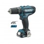 Бормашина винтоверт Makita акумулаторна ударна 10.8 V, 2 Ah, 30 Nm, 0.8-10 мм, HP331DSAE Бормашина винтоверт Makita акумулаторна ударна 10.8 V, 2 Ah, 30 Nm, 0.8-10 мм, HP331DSAE