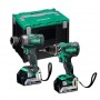 Комплект HiKOKI - Hitachi акумулаторни инструменти DS18DBSL, WH18DBDL2, 18 V, 5 Ah, KC18DBDL Комплект HiKOKI - Hitachi акумулаторни инструменти DS18DBSL, WH18DBDL2, 18 V, 5 Ah, KC18DBDL