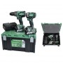 Комплект акумулаторни машини Hitachi KC18DBDL /18V,  5Ah/
